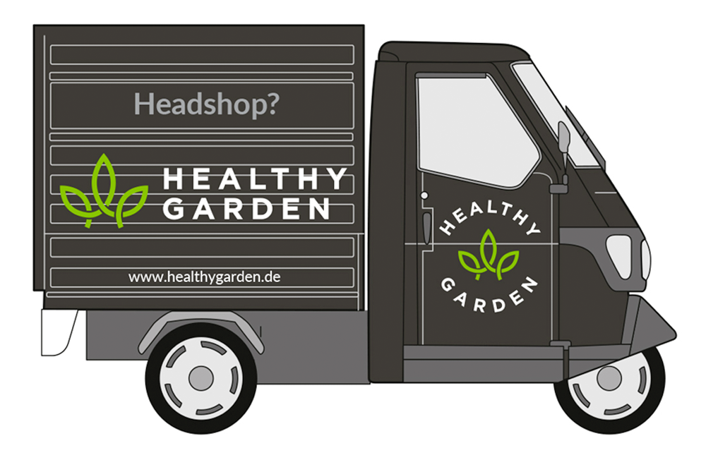Healthygarden Autobeklebung
