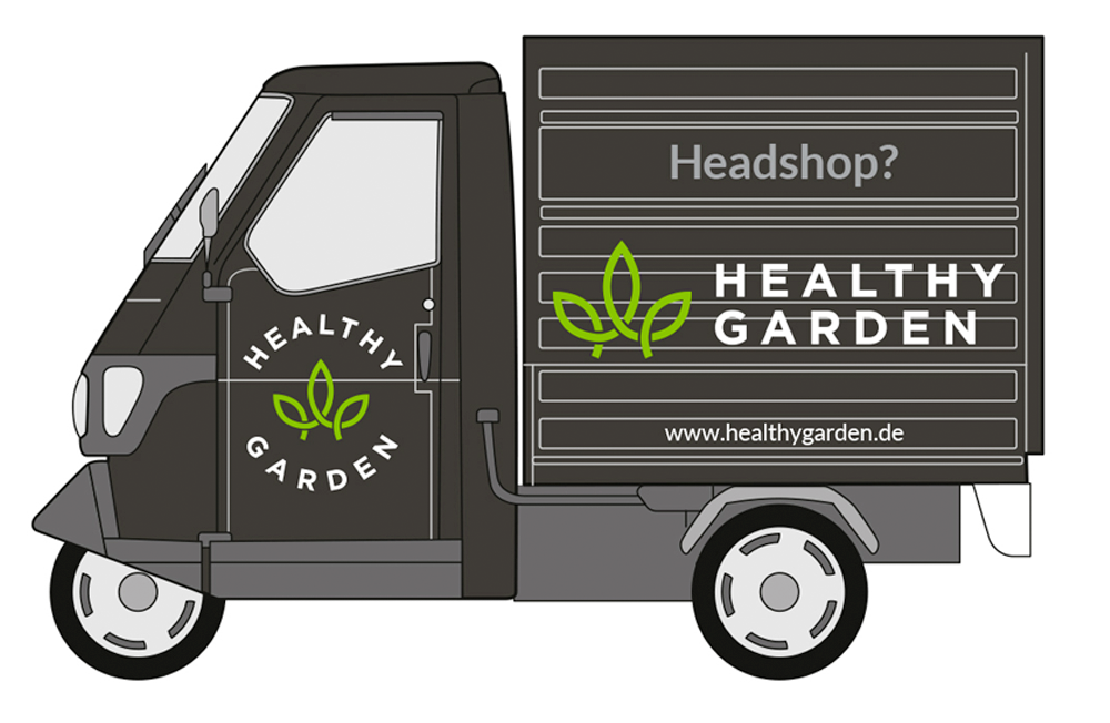 Healthygarden Autobeklebung